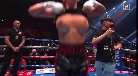 danielle hemsley flashing uncensored|Boxing boob flash: Eddie Hearn rips Daniella Hemsley’s celebration